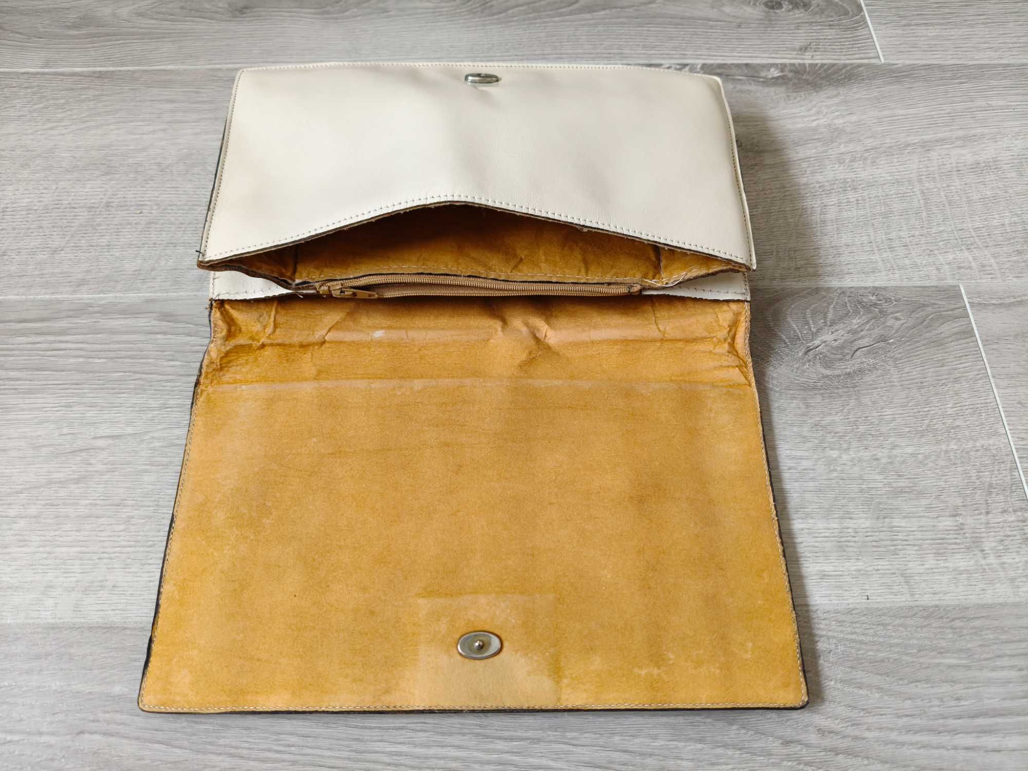 Torebka kopertówka retro vintage styl lat 80 - 90