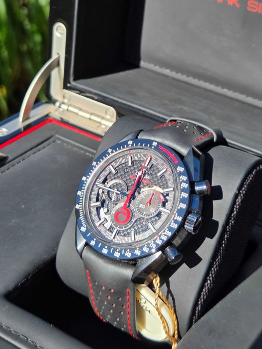 Omega Speedmaster Dark Side of the Moon - team Alinghi - Gwarancja