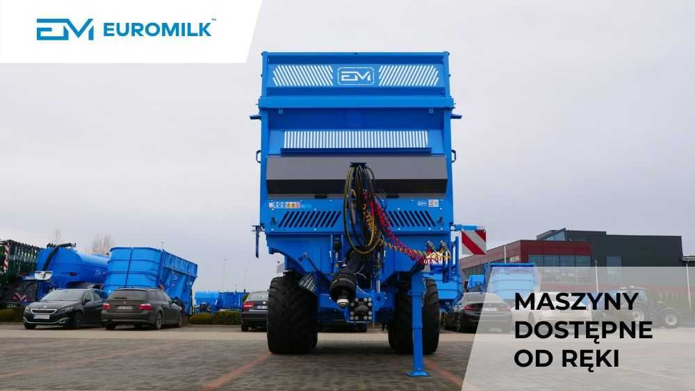 Rozrzutnik obornika EUROMILK Buffalo RXX 2490HD+ (24,8 m3 ) OD RĘKI