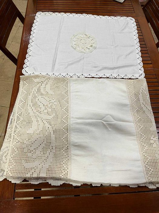 Toalhas de renda
