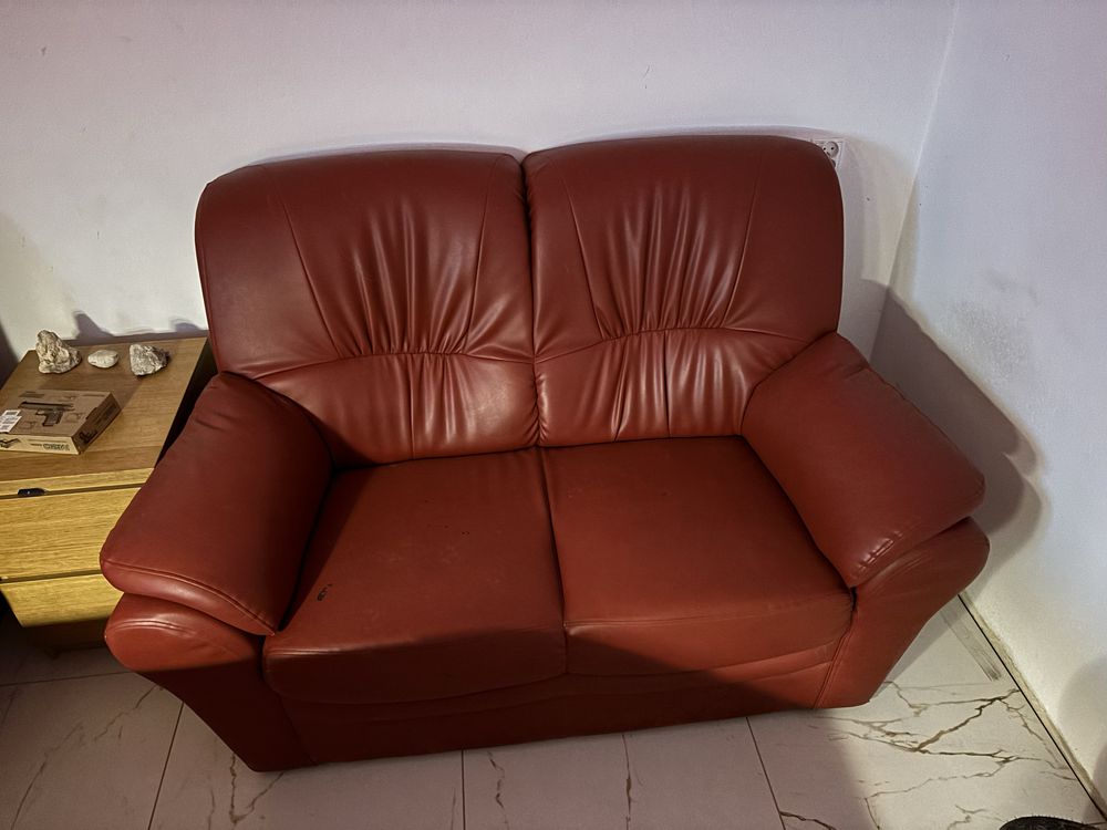 Zestaw sofa i dwa fotele