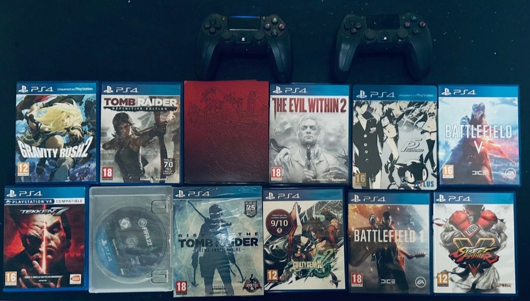 Jogos ps4+ comandos