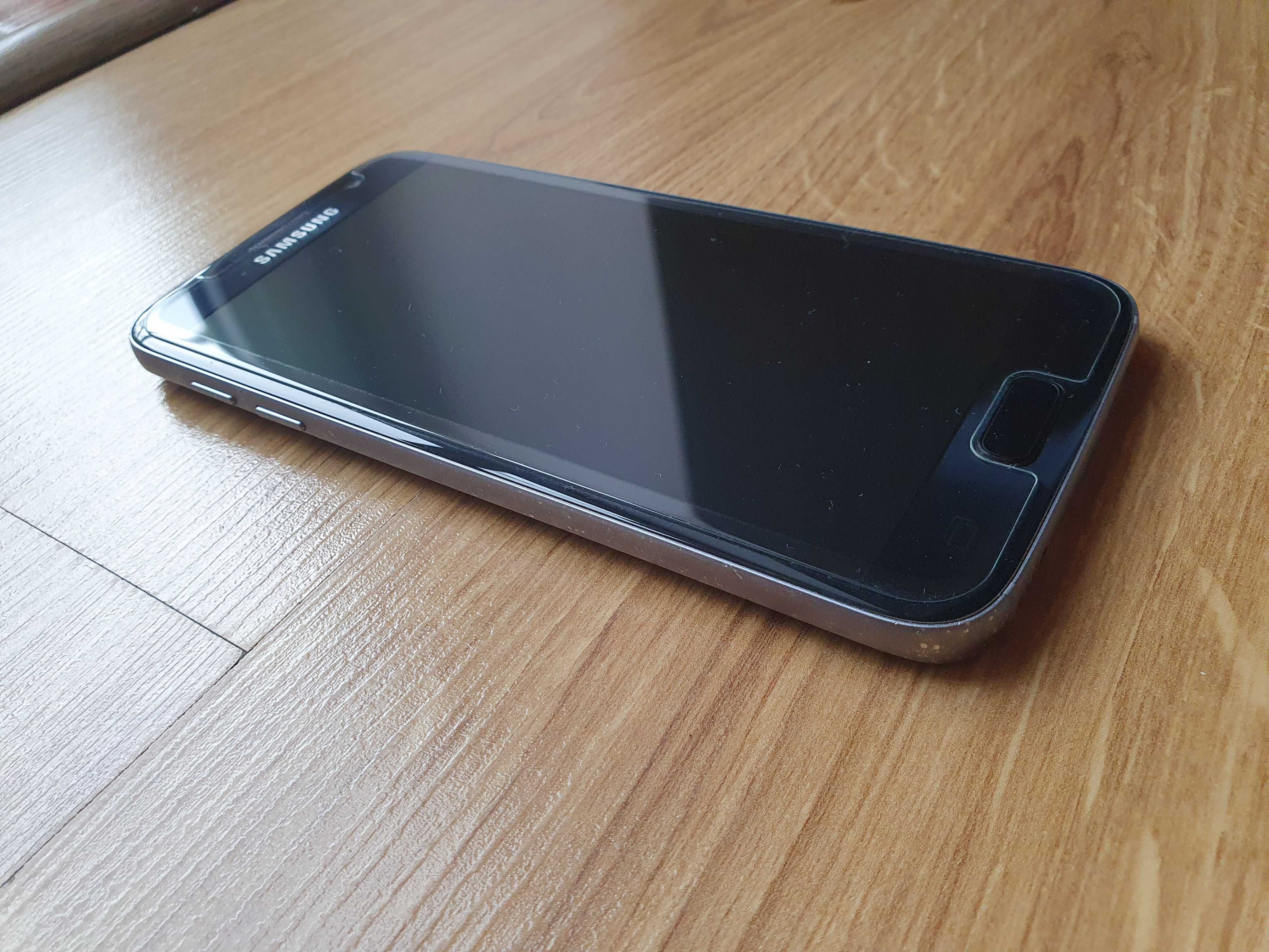 Telefon Samsung Galaxy S7 czarny,BDB stan, gratisy, sprzedaję kpl 1 wł