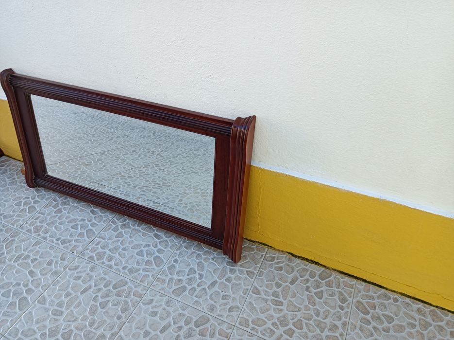 Móvel de entrada/corredor em mogno impecável, apenas por 25 euros