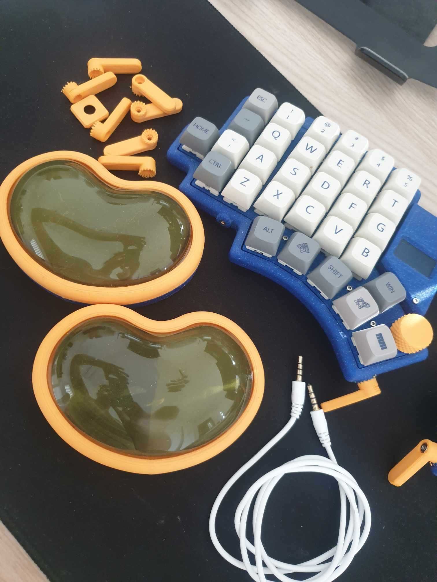 Teclado ergonómico