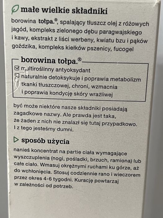 Okazja! Nowy Wyszczuplający Koncentrat Modelujący Tołpa
