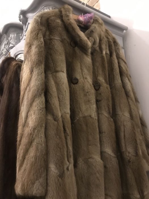 Futro z norek ,rozmiar duzy