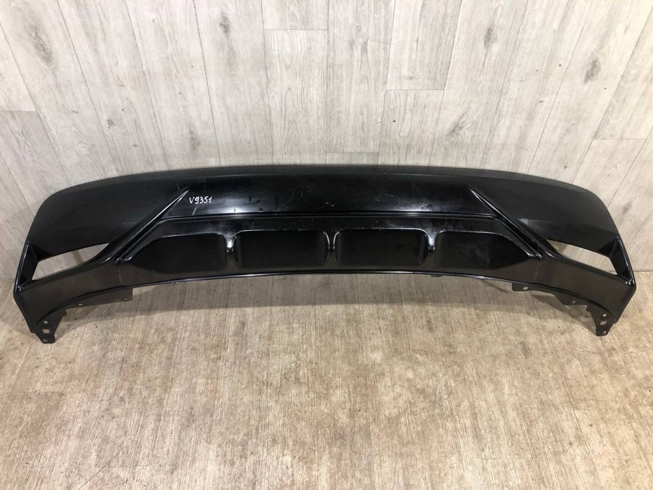 Бампер задний Honda Civic 9 (2014-2017 г.) спойлер диффузор юбка