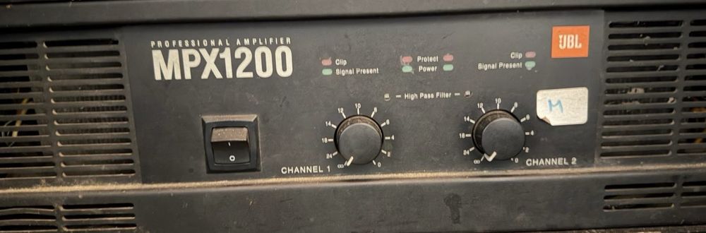 amplificador JBL MPX1200