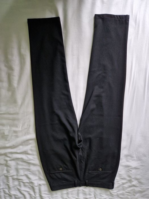 Spodnie męskie czarne eleganckie Zara r. M