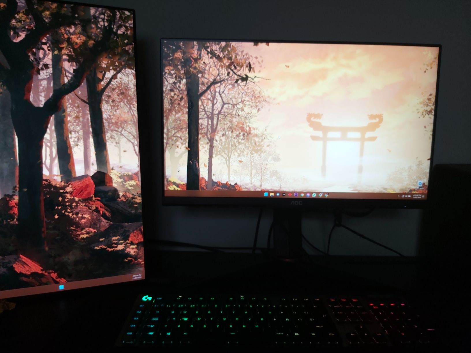 AOC 24G2U 144Hz IPS Full-HD FreeSynch and G-Synch compatible