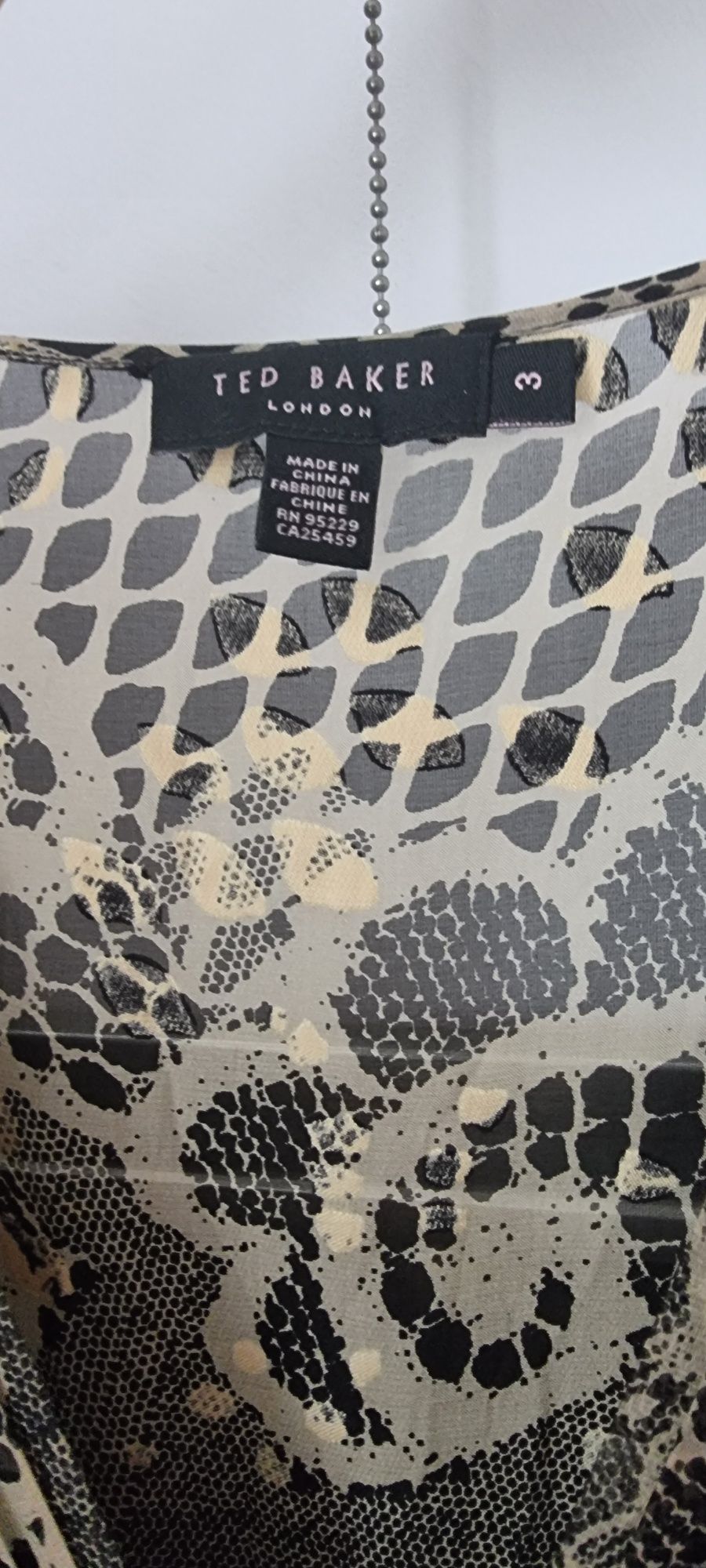 Jedwabna sukienka Ted Baker London, rozm. 3/ eu 38