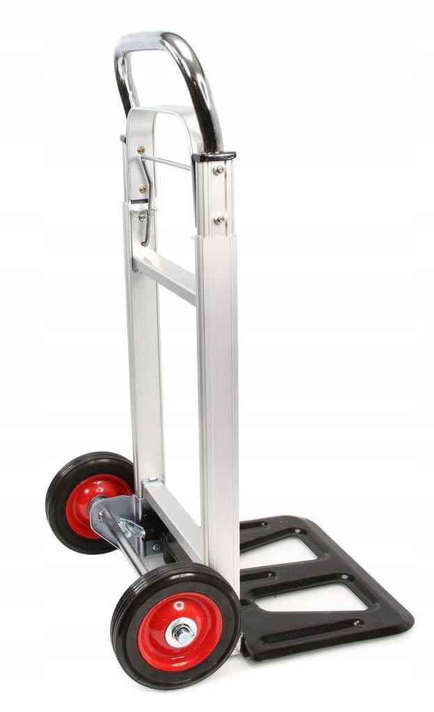 WÓZEK TRANSPORTOWY SKŁADANY 90kg młynarka, aluminiowy