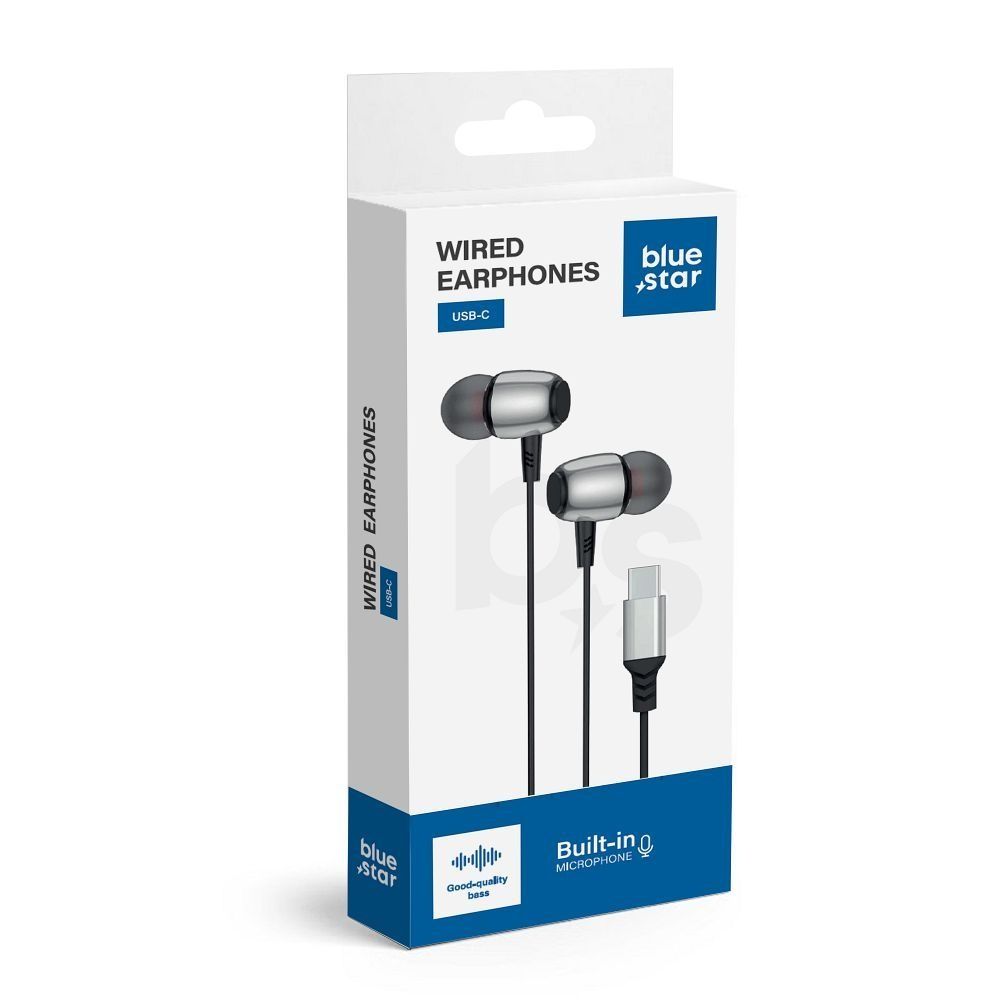 BLUE STAR słuchawki przewodowe TypP (DAC) z mikrofonem 1,2 m black