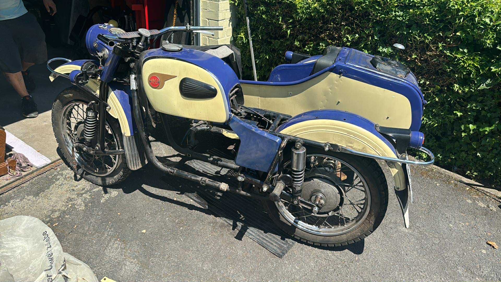 Ural 650 napędowiec , MW , Dniepr , m72 , BMW z koszem