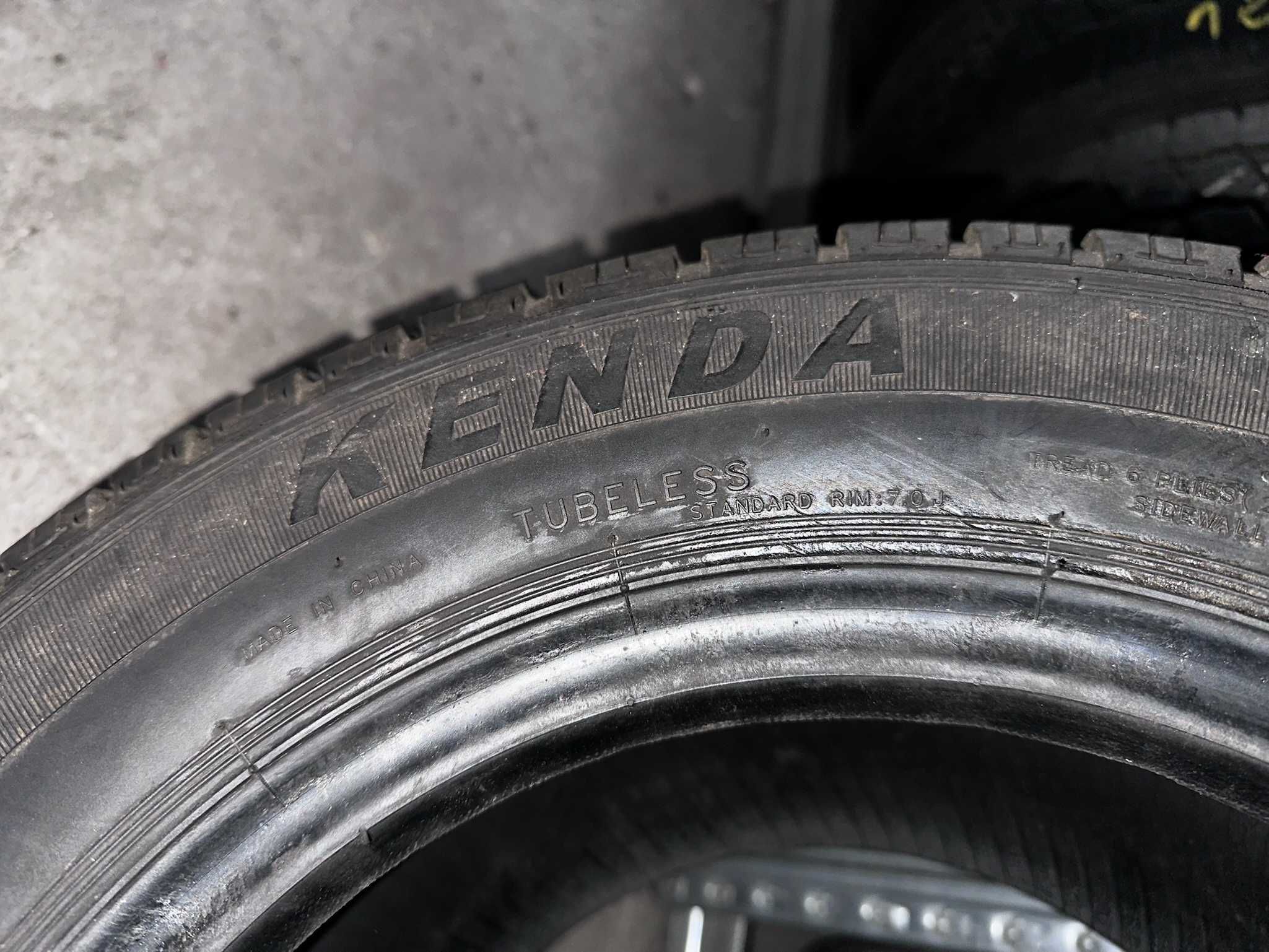 4X Opony Opona Laweta Przyczepa 225/55R12C 112N KENDA KOMENDO KR33A