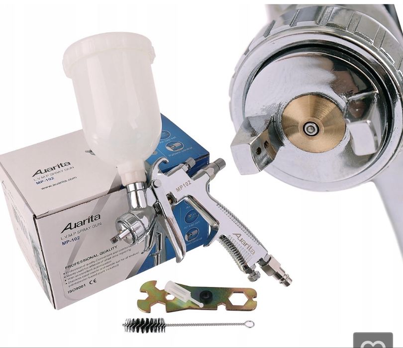 Pistolet lakierniczy 1,0 mm LVLP Aqarita MP102 nowy