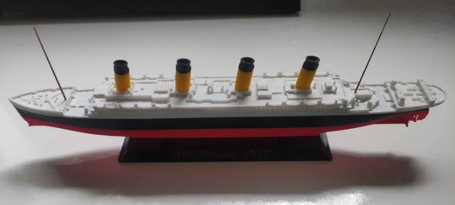 Model RMS Titanic druk 3d wysoka jakośc