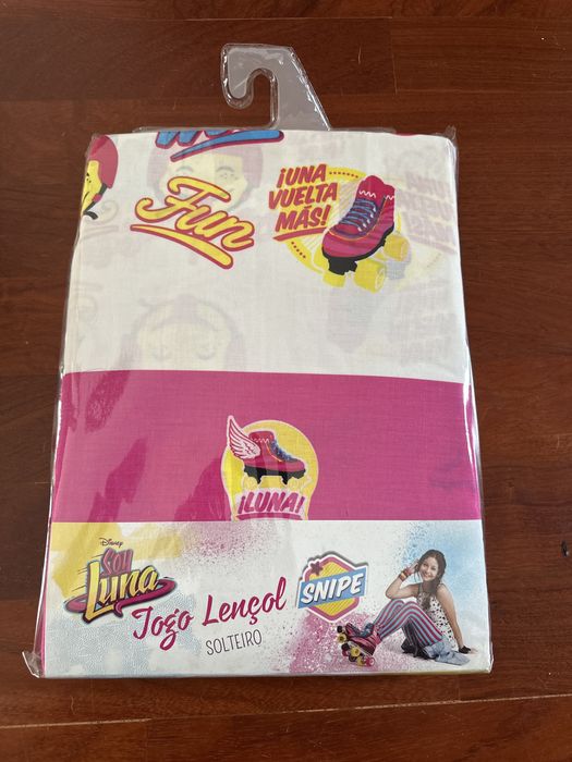 Conjunto lençois e fronha Soy Luna