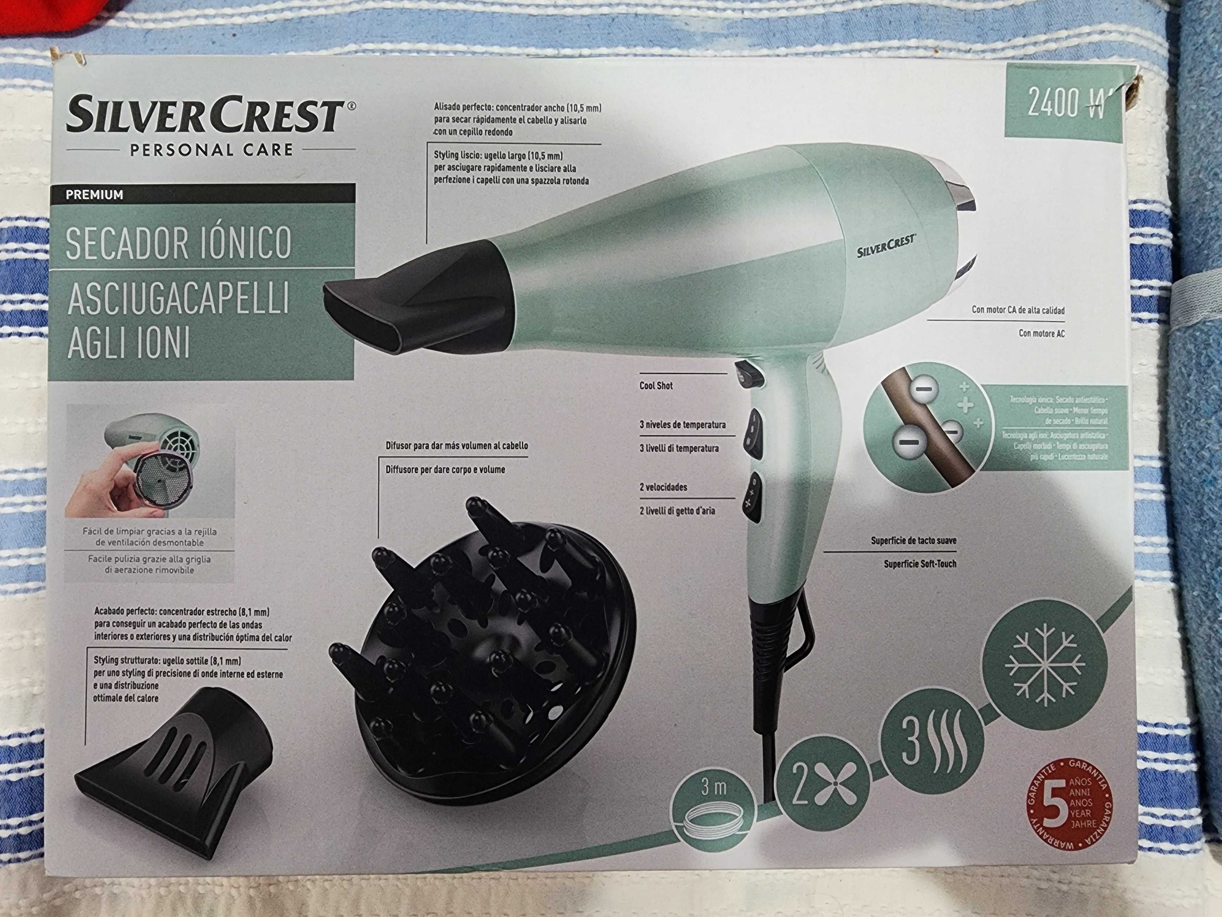 Secador Silver Crest 2400W