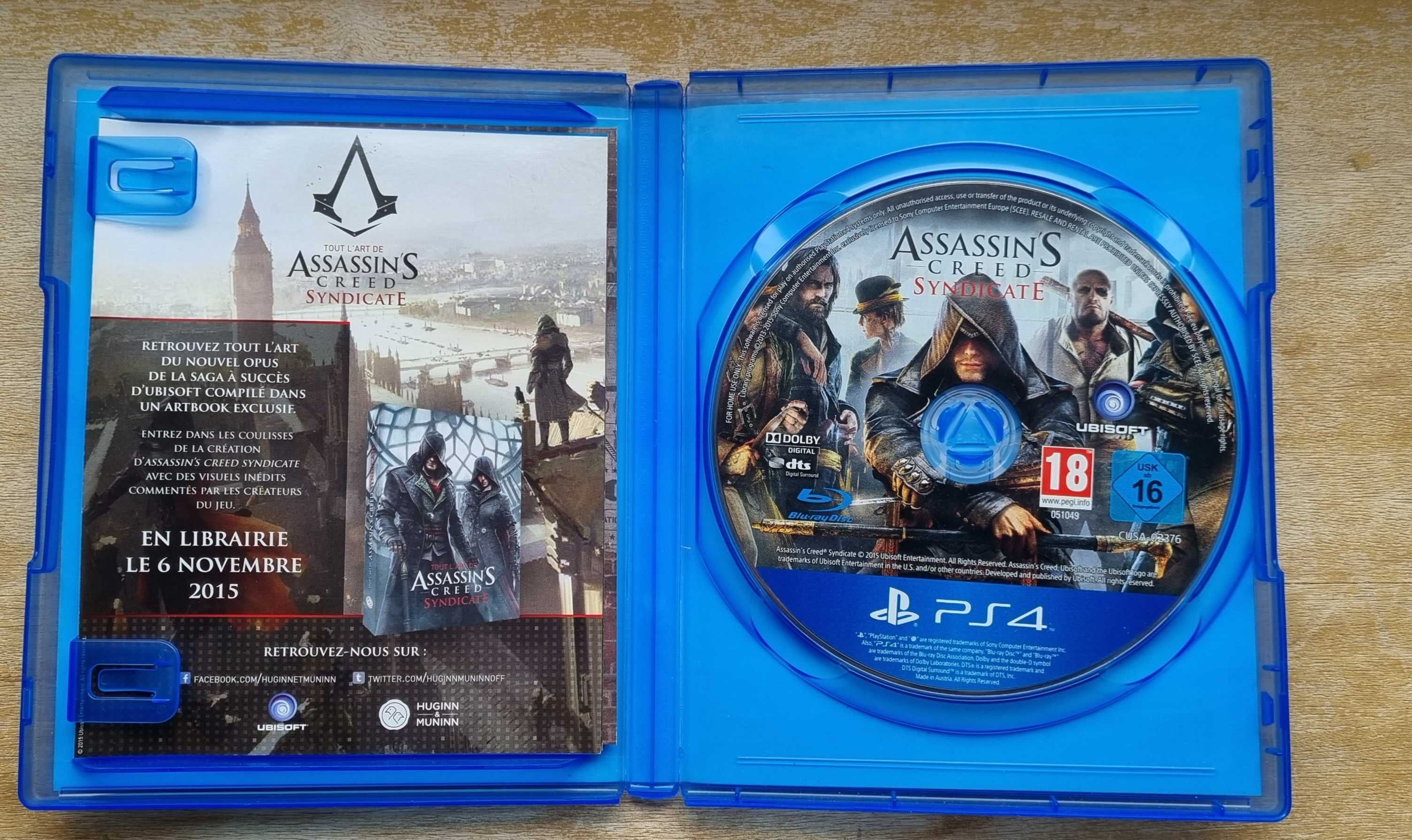 Jogo Assassin's Creed Syndicate para ps4