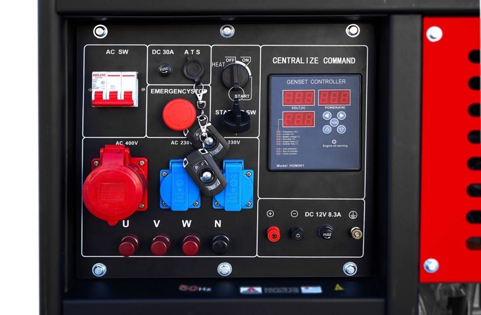 Agregat Generator Prądotwórczy 14.5KW  DIESEL na przyczepie