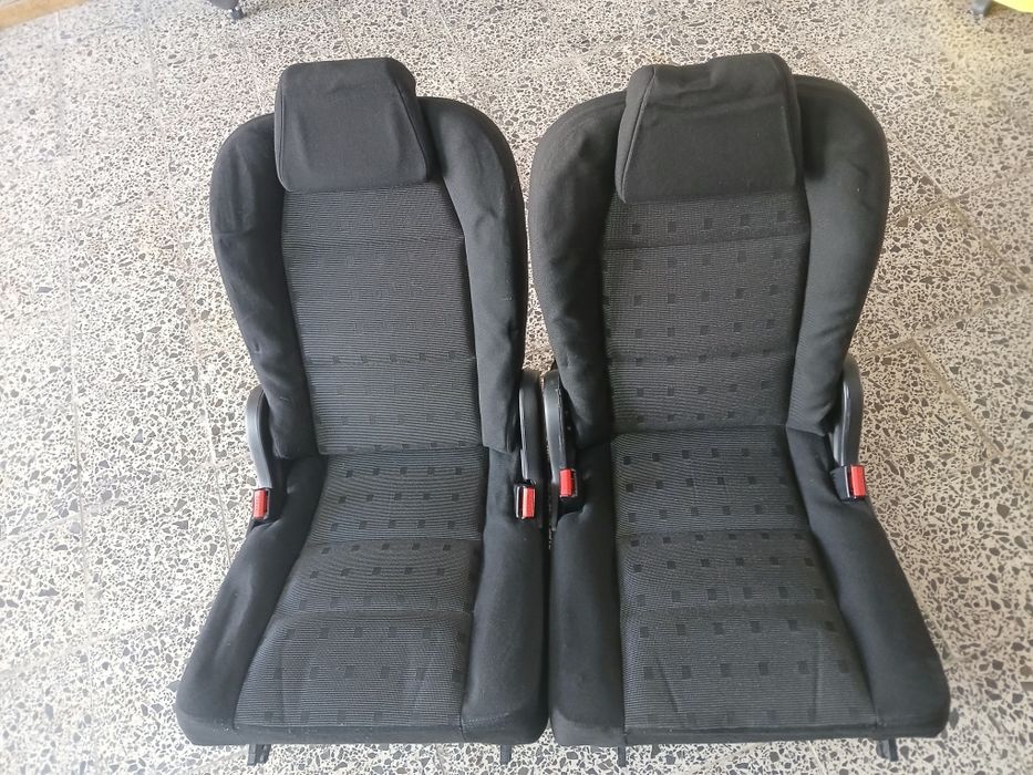 Dois bancos suplentes Peugeot 307sw 7 lugares