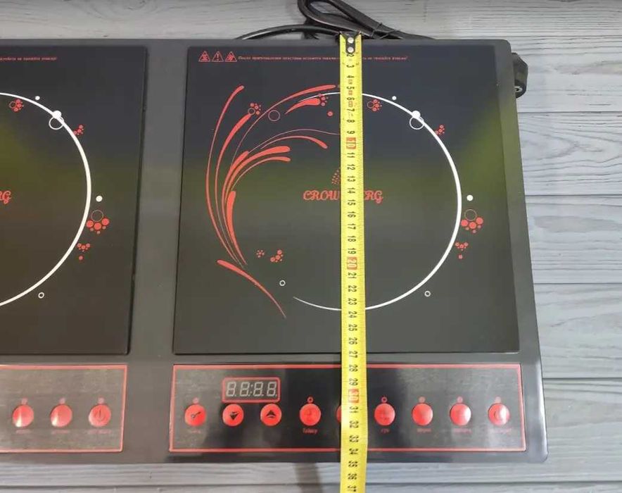 НЕМЕЦКАЯ Индукционная плита Crownberg CB-1329 Электроплита печь 4000вт