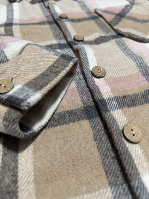 Теплая женская рубашка байковая