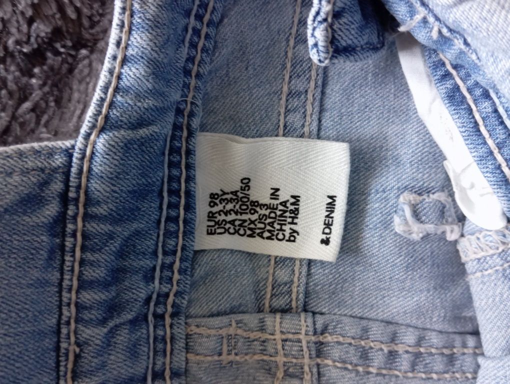 Spodnie ogrodniczki+bluza