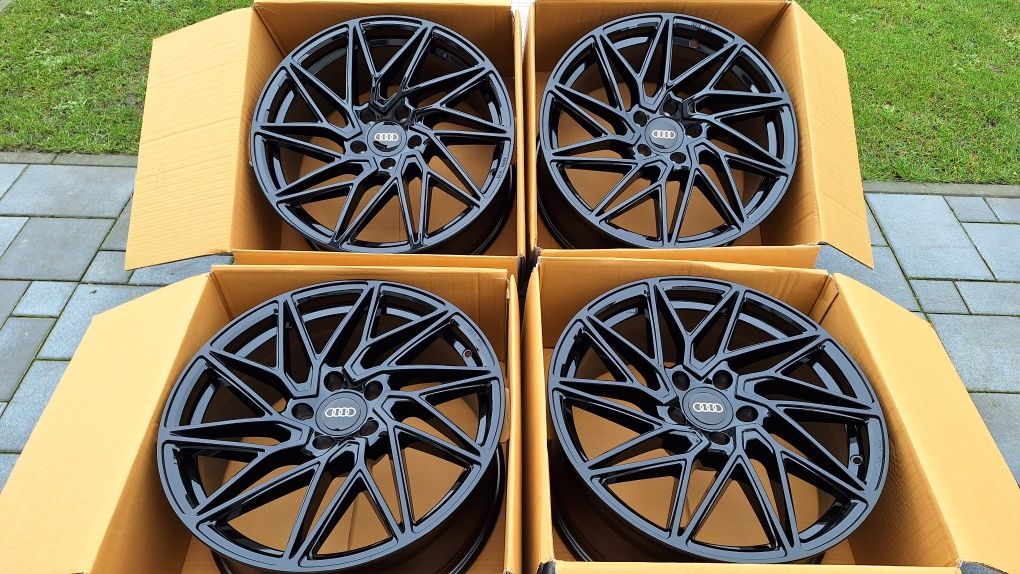 Nowe Alufelgi 5x112 R18 Audi A4 b8 b9 A5 A6 Q5 Skoda Octavia Superb Vw