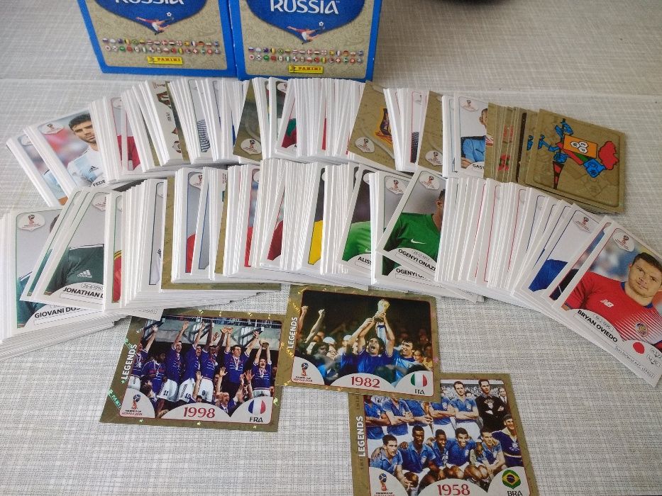 Cromo Mundial 2018 Rússia + de 400 diferentes panini