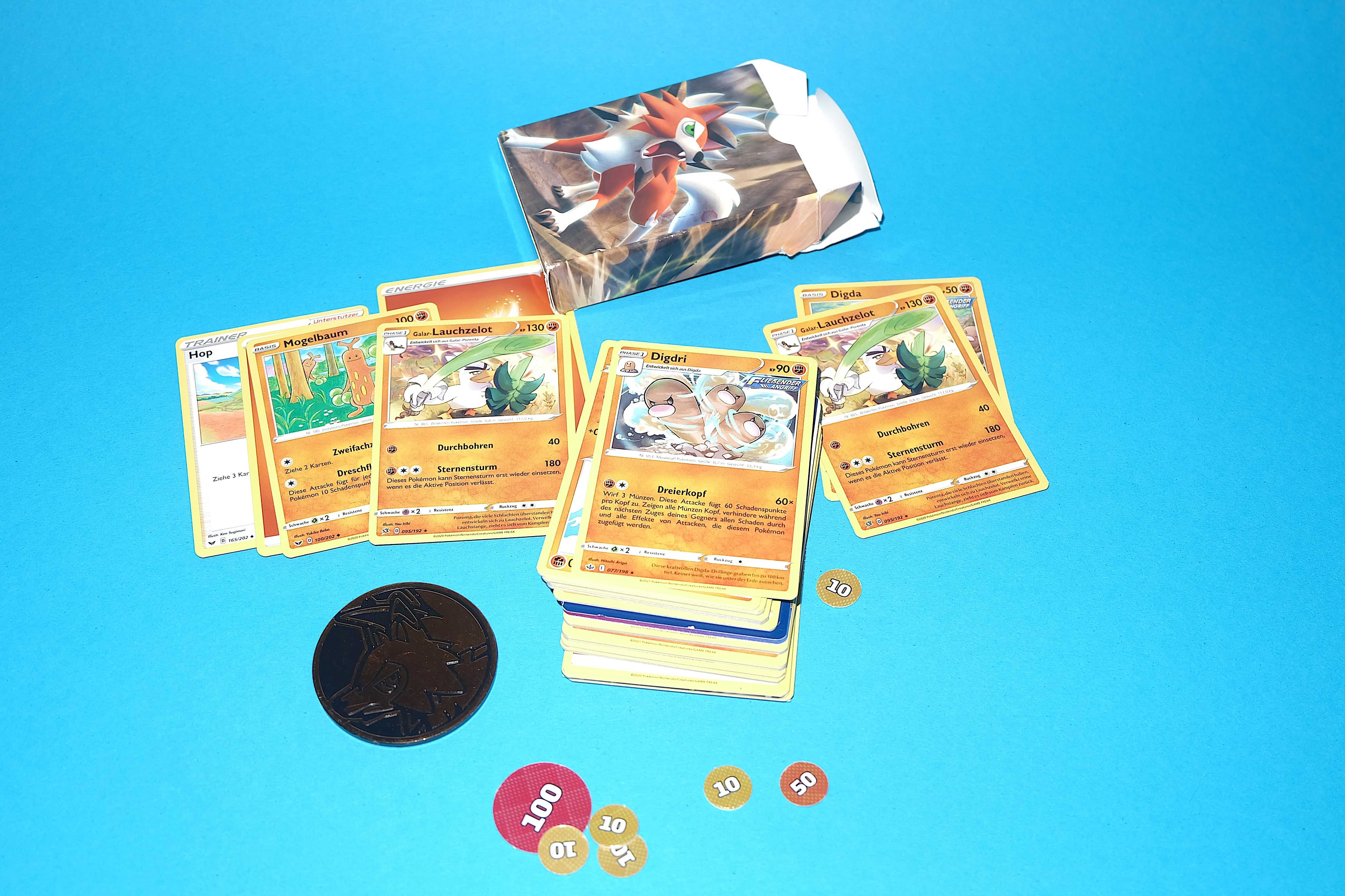 Стартовая колода Pokemon "Lycanroc V Battle Deck" карточная игра