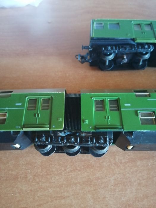 Wagony piętrowe piętrus 3 składy skala tt