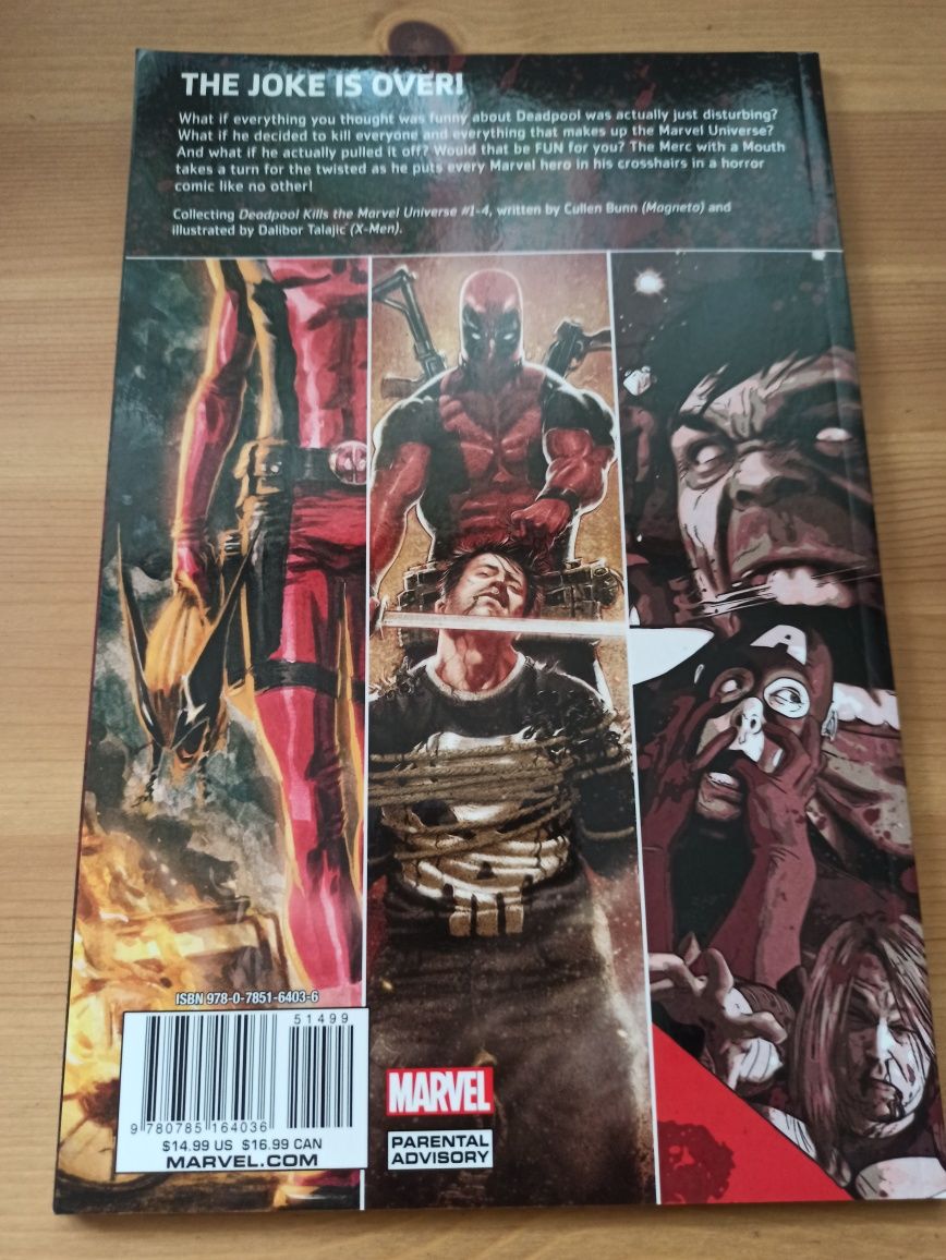 Deadpool kills the Marvel universe