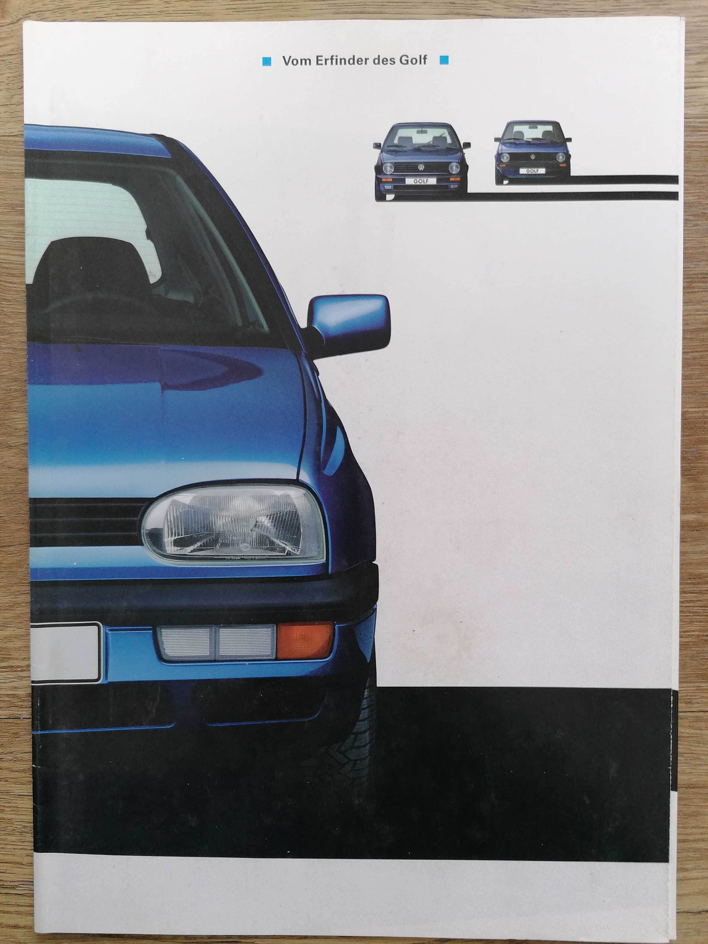 Prospekt VW Golf III