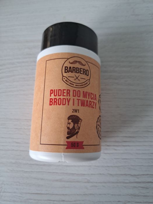 Puder do mycia brody i twarzy