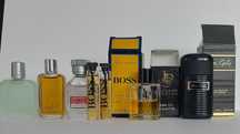 Miniatury męskie vintage Lagerfeld Hugo Boss, TOM Tailor, Van GILS