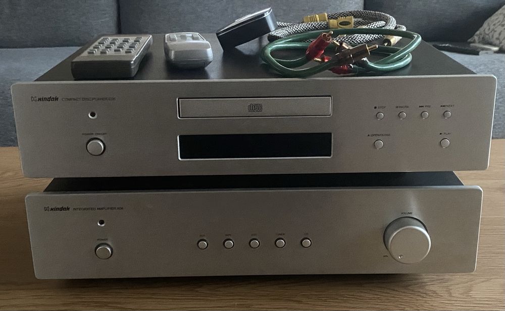 Zestaw Xindak wzmacniacz i odtwarzacz CD