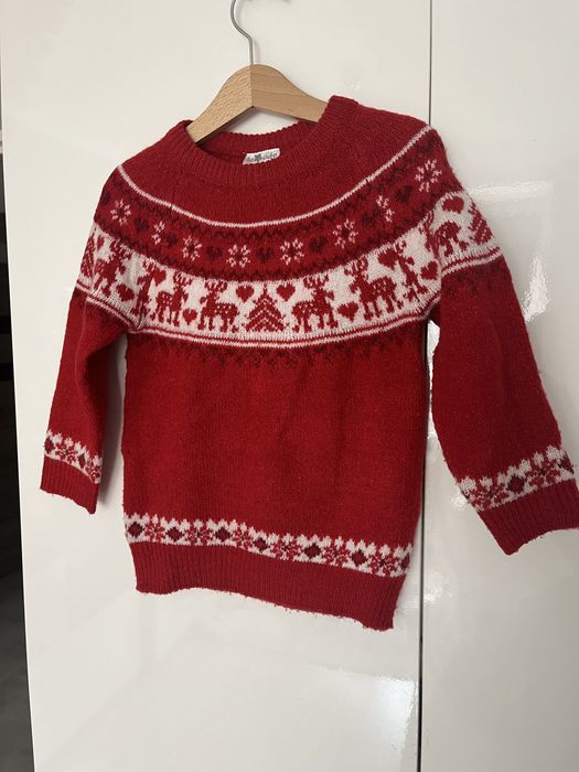 Sweter świąteczny so cute 98