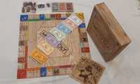 Monopoly wersja drewniana rustykalna/ j.niemiecki