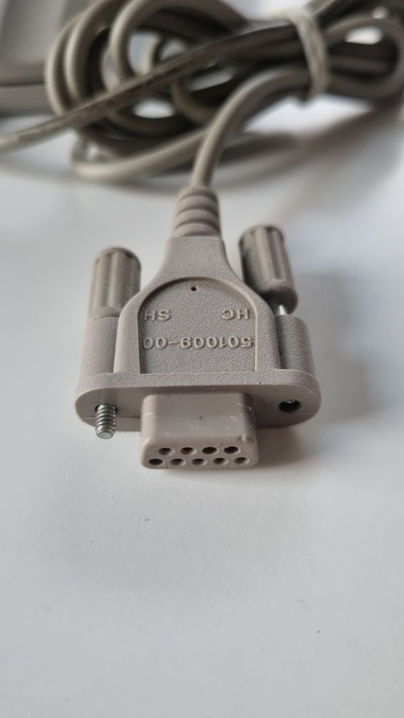 Retro myszka komputerowa logitech kulkowa RS232 com Mouse
