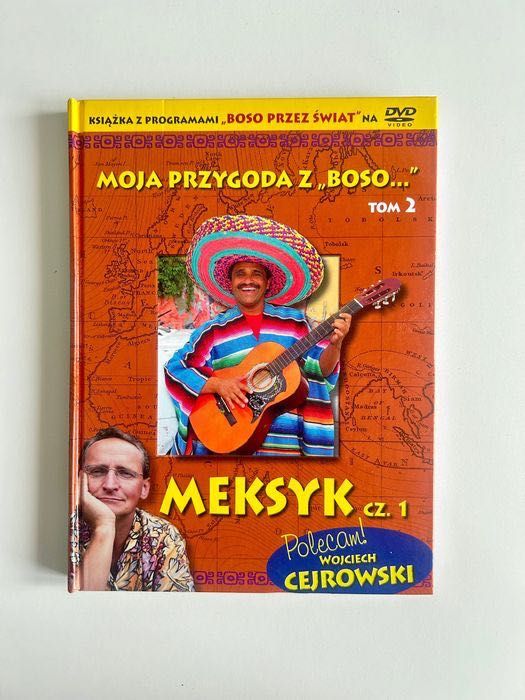 Wojciech Cejrowski Boso przez Świat „Meksyk” płyta DVD książka