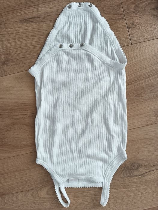 Body na ramiączkach 98 białe zara