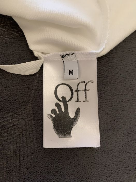 T-shirt branca OFF-WHITE