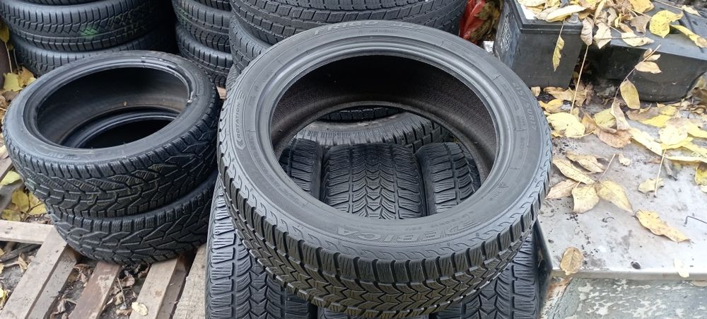 Debica 215 50 r17 4шт зимові шини резина б'у гума з Європи