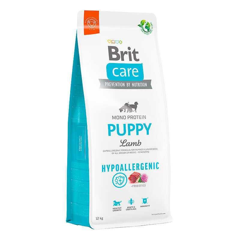 Brit Care Dog Puppy Гіпоалергенний 12 кг з ягням для цуценят. Бріт Кеа