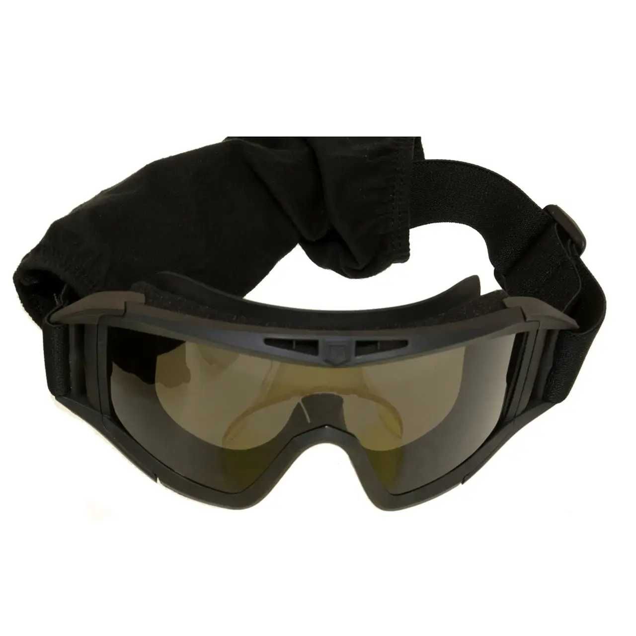 Тактичні військові балістичні окуляри захисна маска Revision три лінзи