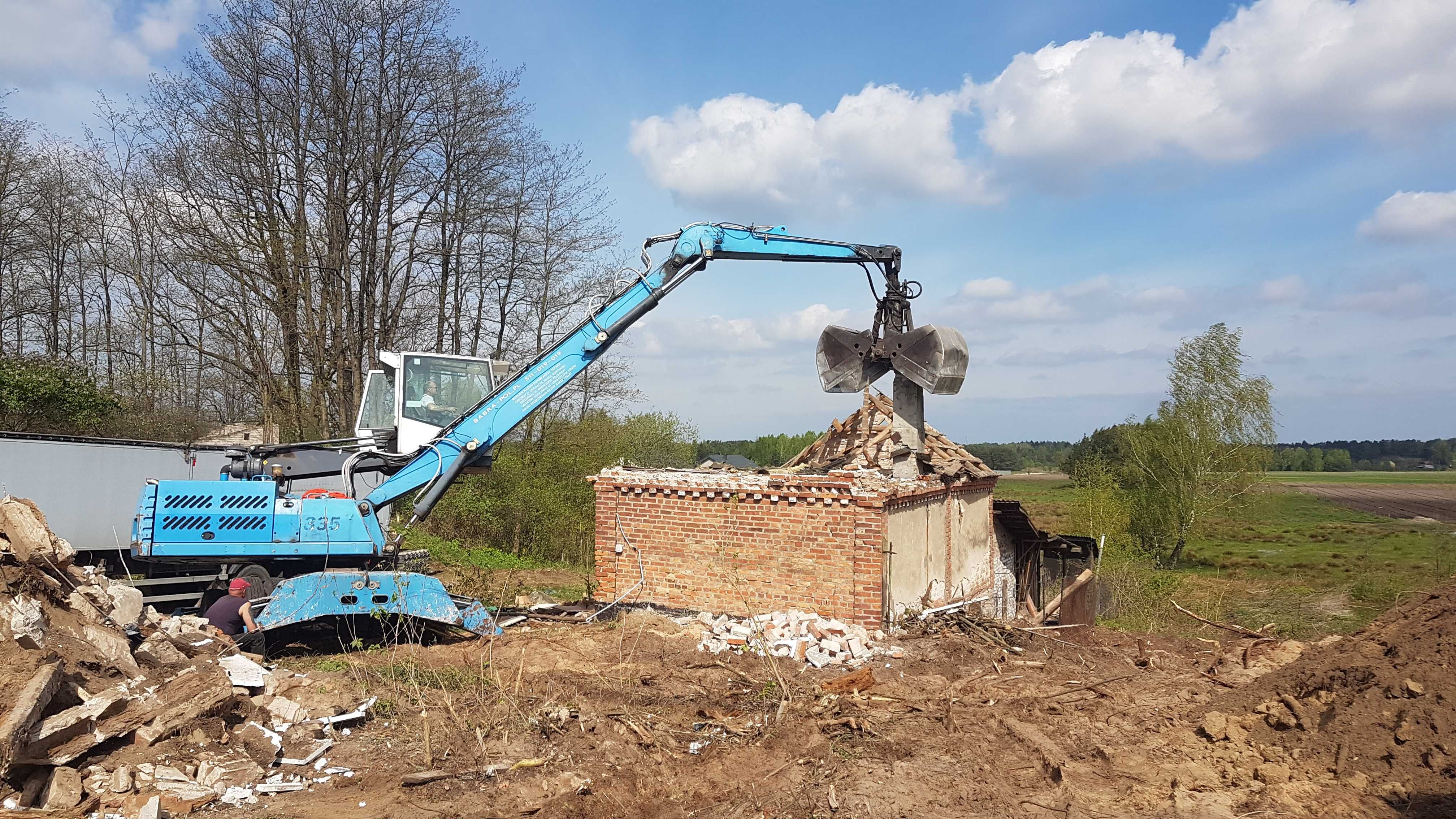 TANIE Rozbiorki wyburzenia budynkow rozbiorka wykopy drogi