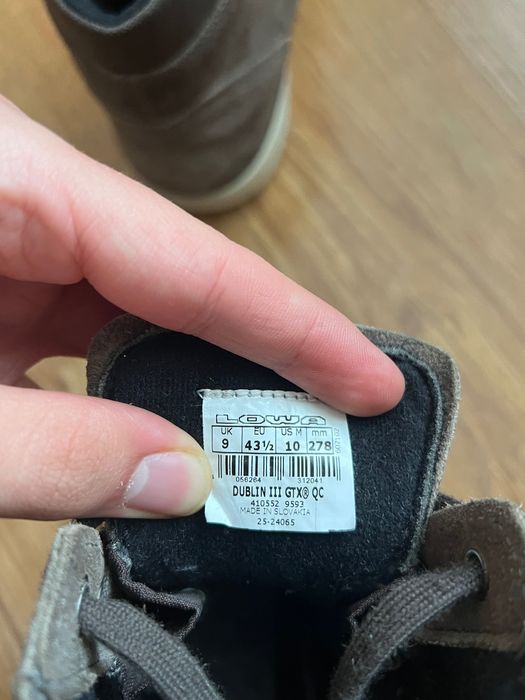 Ботинки черевики Lowa Dublin III Gore Tex водонепроницаемые походные